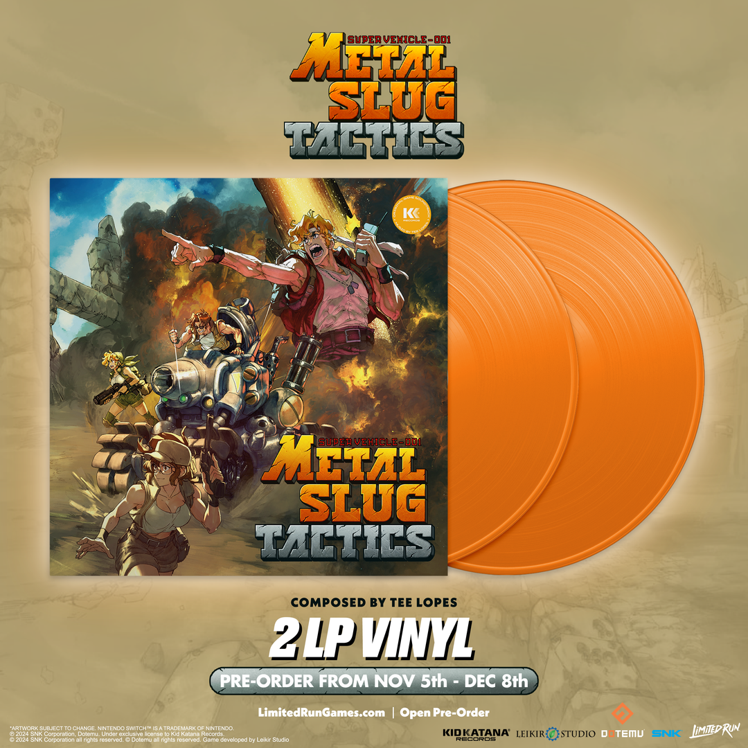 Metal Slug Tactics - 2LP Vinyl Soundtrack – Limited Run Games