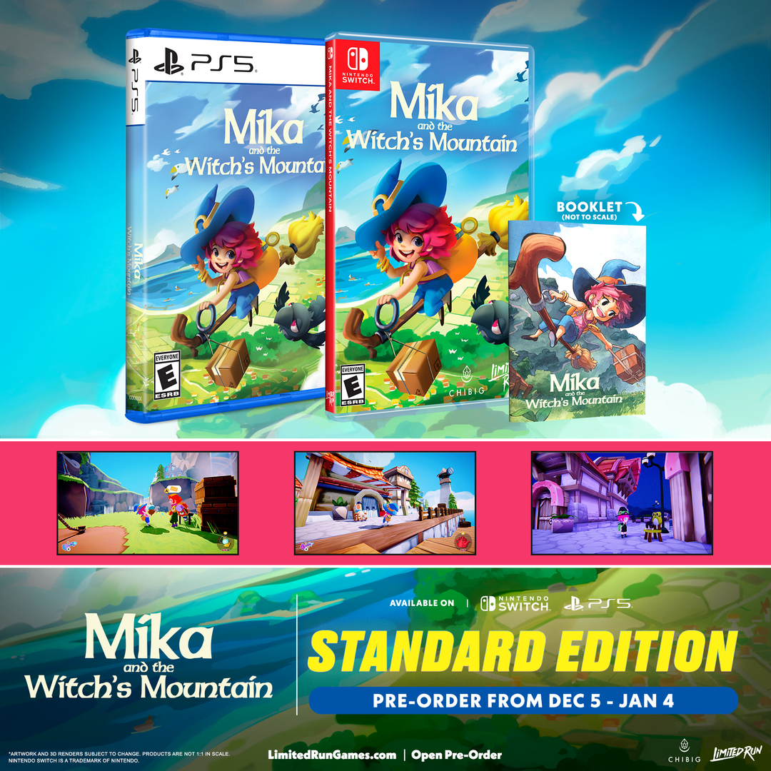 Mika and the Witch's Mountain Standard Edition (Switch, PS5 Mika and the Witch's Mountain Standard Edition (Switch, PS5
