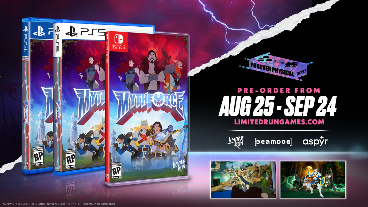 Switch Limited Run #211: MythForce – Limited Run Games