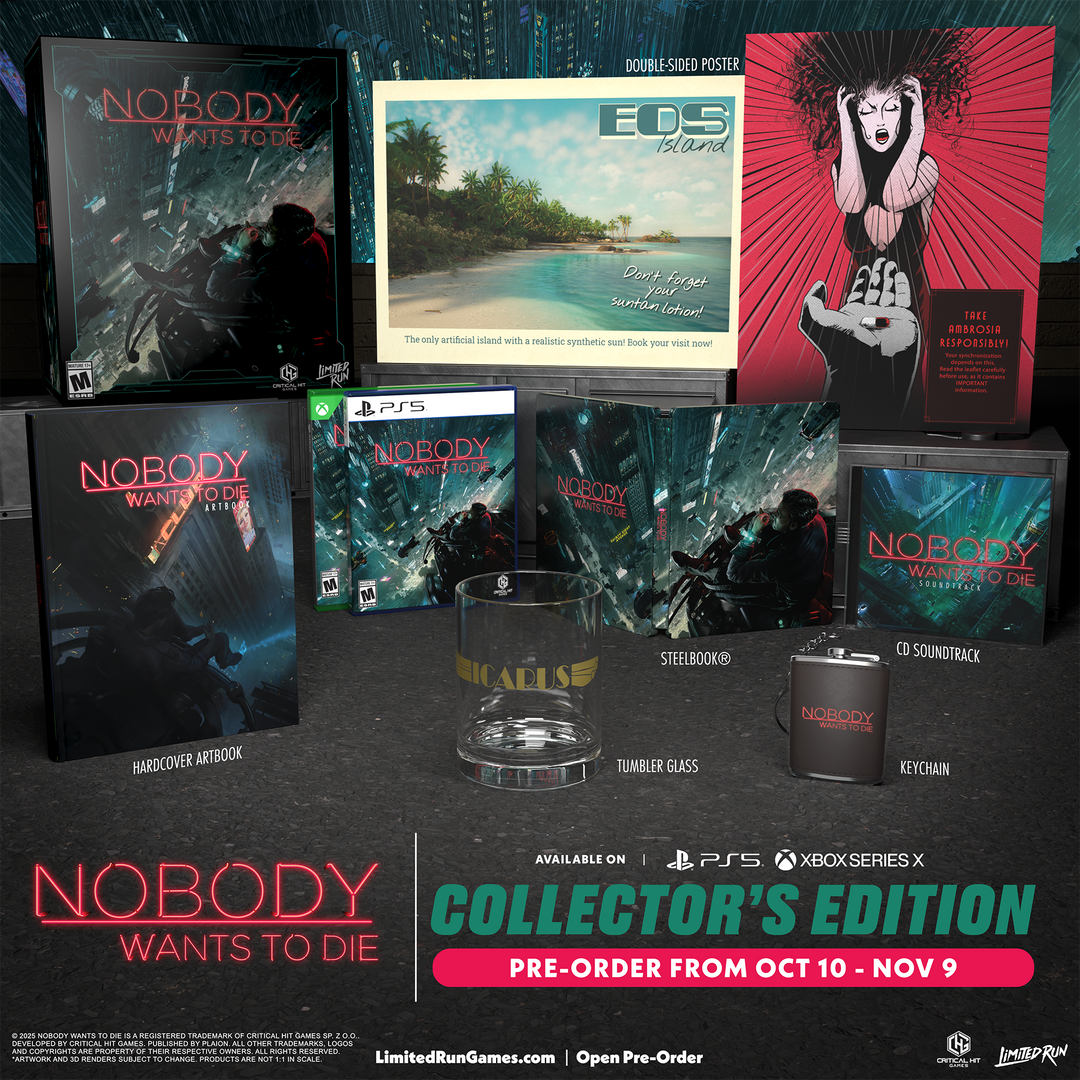 Nobody Wants to Die Collector's Edition (PS5, Xbox) – Limited Run