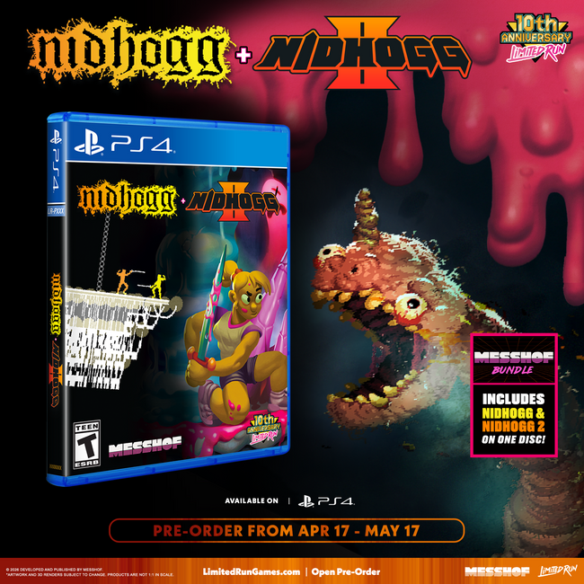 PS4 Limited Run #603: Nidhogg + Nidhogg 2