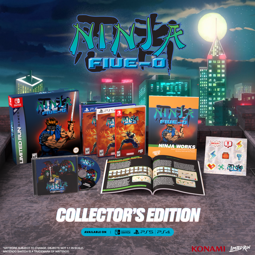 Limited Run #564: Ninja Five-O Collector's Edition (PS4) – Limited Limited Run #564: Ninja Five-O Collector's Edition (PS4) – Limited