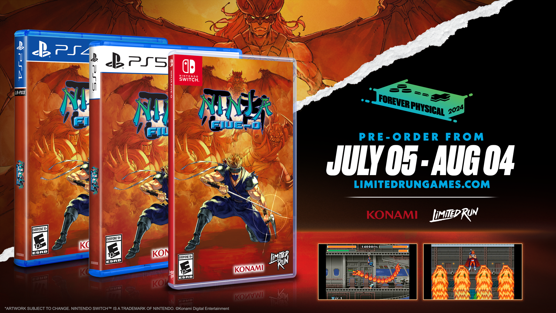ninja-five-o-limited-run-games