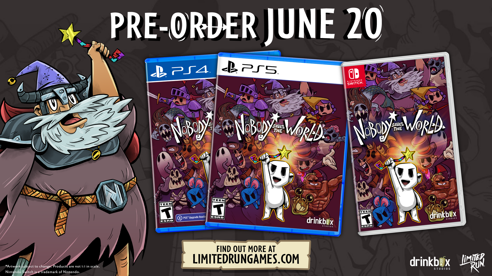 Nobody Saves the World (PS4) – Limited Run Games