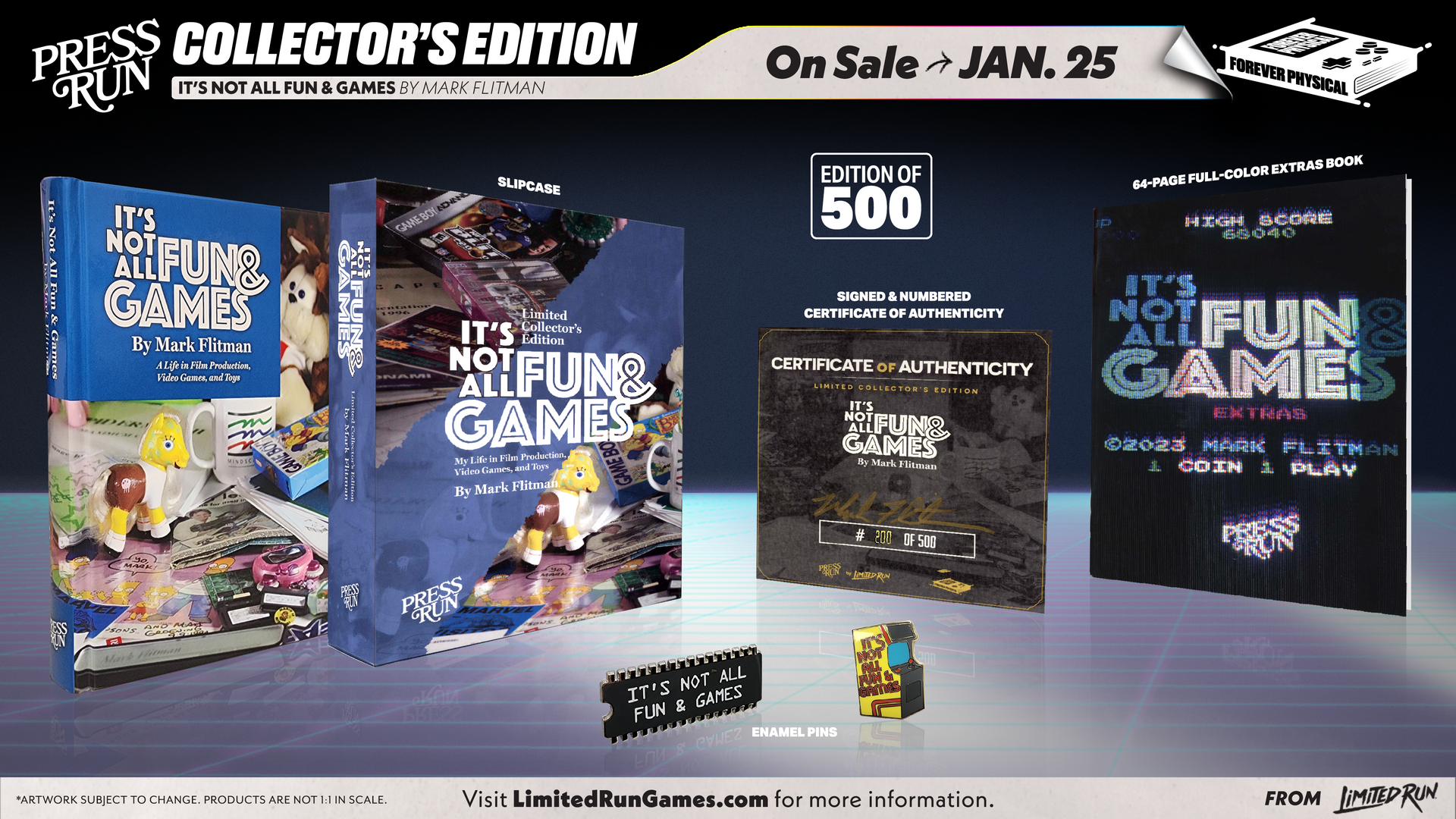 It's Not All Fun & Games Collector's Edition (Hardcover) – Limited
