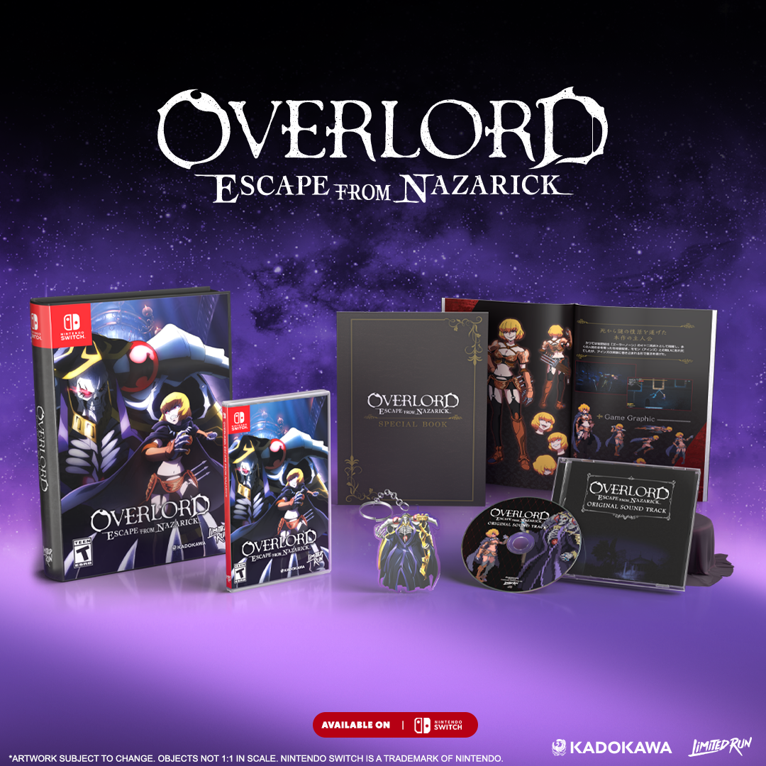 Switch Limited Run #228: OVERLORD: ESCAPE FROM NAZARICK Deluxe Edition ...