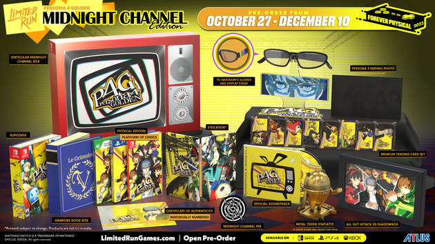 Switch Limited Run #214: Persona 4 Golden Midnight Channel Edition