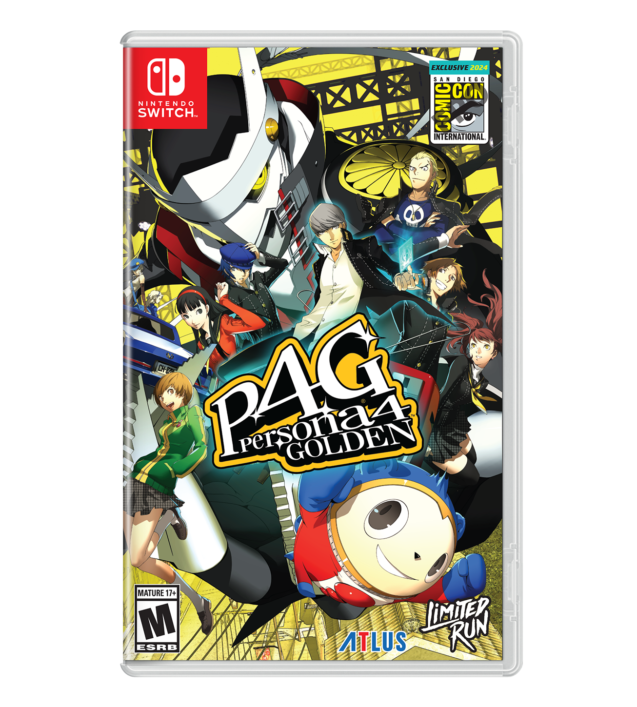 Switch 北米版 CDCCナンバー入り限定版ペルソナ4