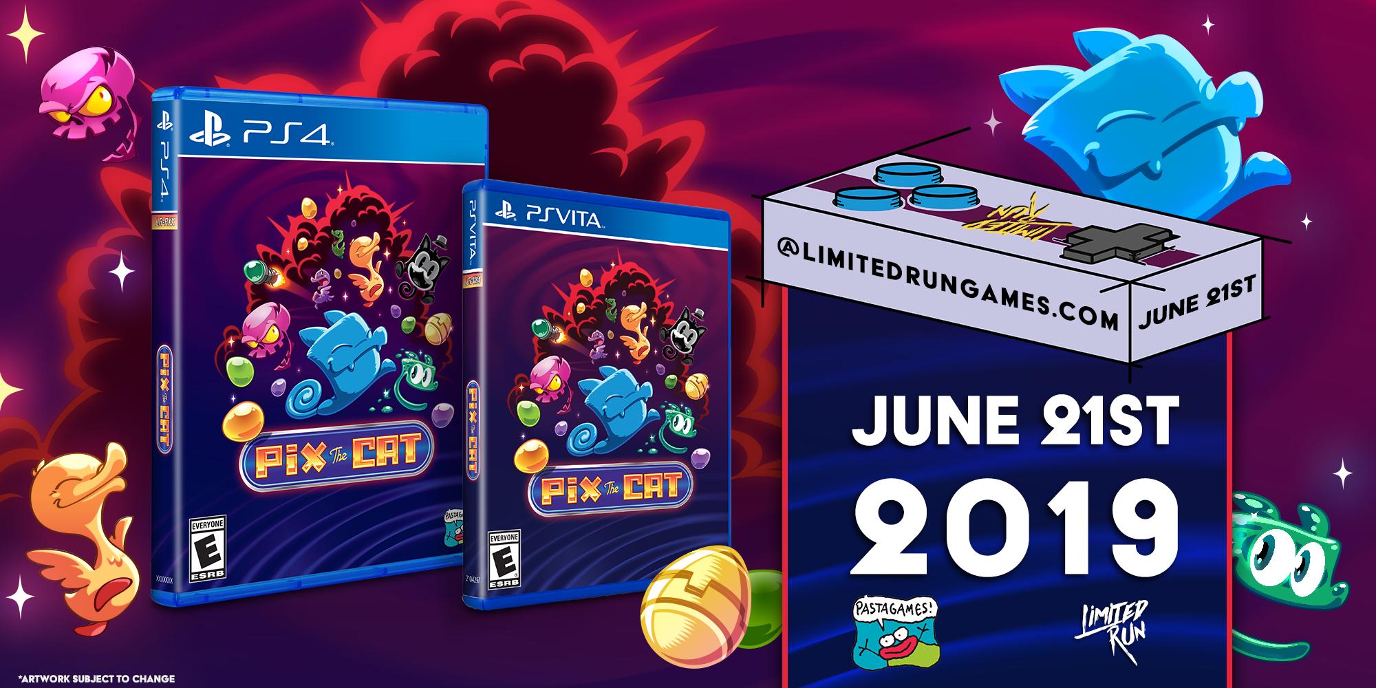 Limited Run #226: Pix the Cat (Vita) – Limited Run Games