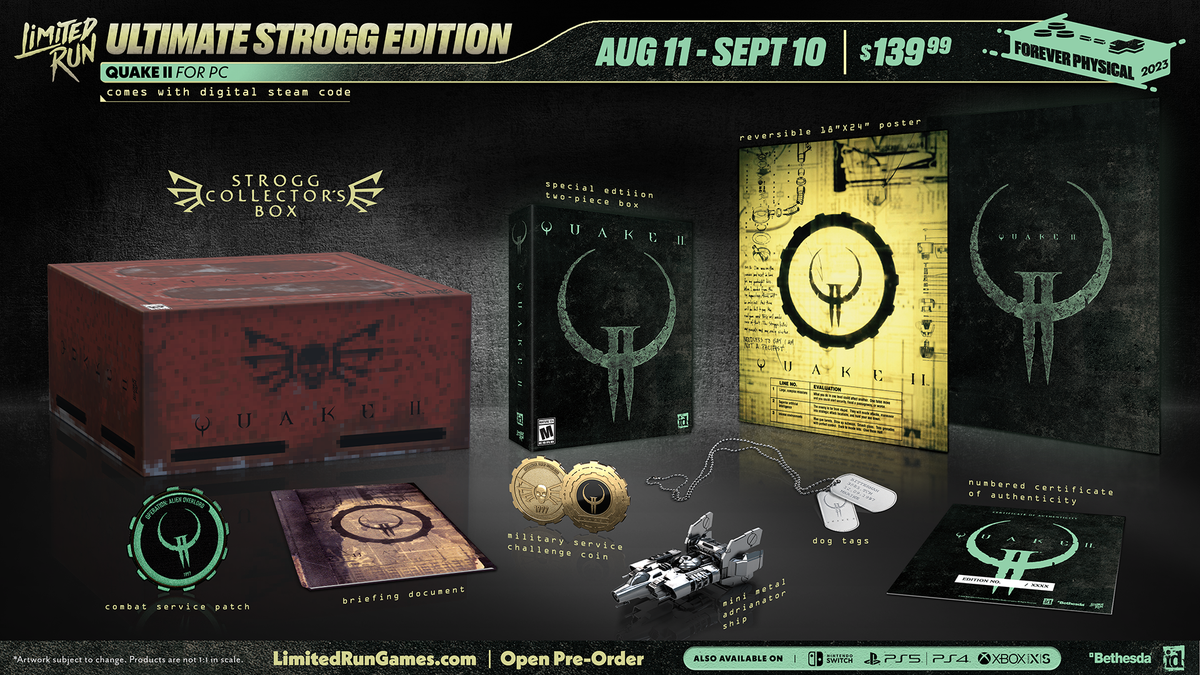 Quake Pcbox Quake II Ultimate Edition (PC) – Limited Run Games