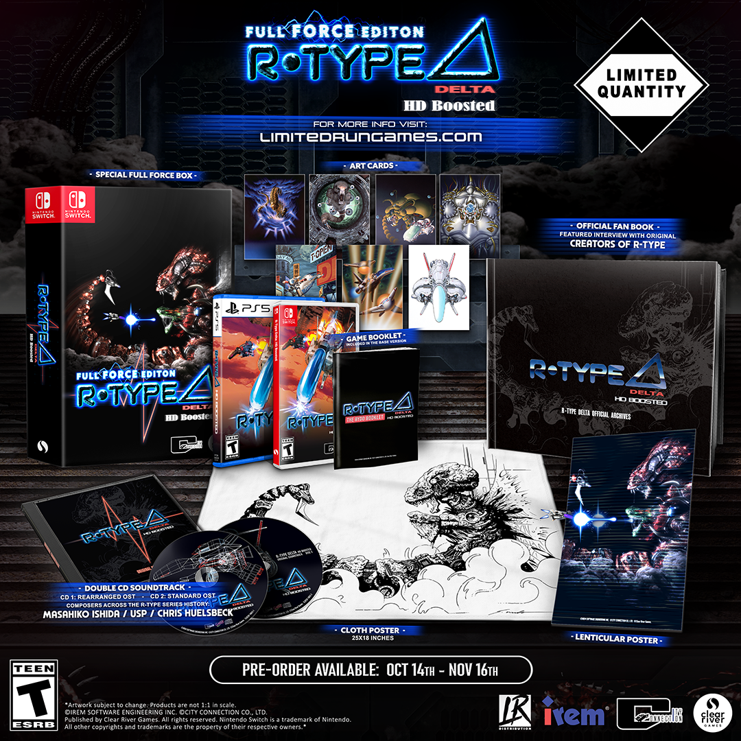R-Type Delta HD Boosted: Full Force Edition (Switch, PS5) – Limited Run ...