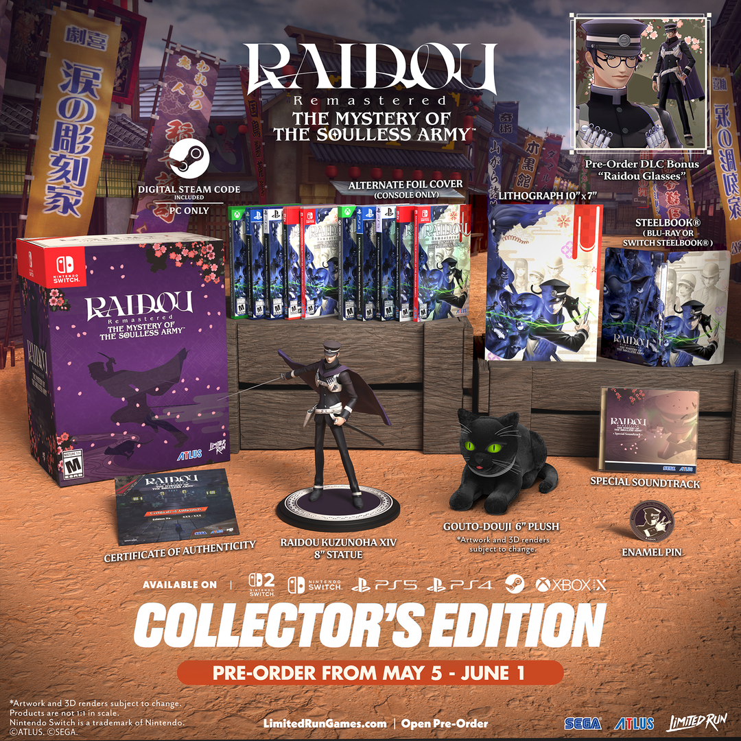 RAIDOU Remastered: The Mystery of the Soulless Army