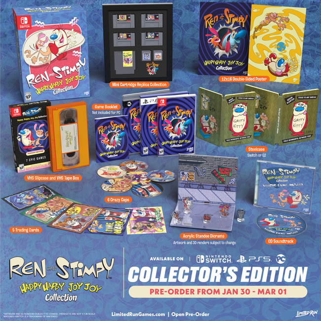 DOWNPAYMENT for Ren & Stimpy Happy, Happy, Joy, Joy Collection Collector's Edition (R1/US)