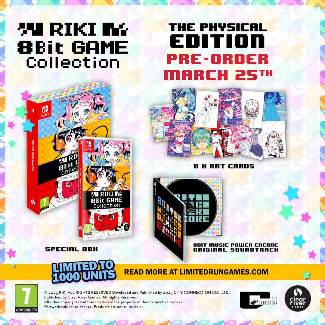 RIKI 8Bit Game Collection (Switch) – Limited Run Games RIKI 8Bit Game Collection (Switch) – Limited Run Games