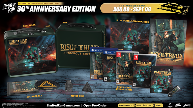 Limited Run #567: Rise of the Triad: Ludicrous Edition 30th Anniversary Edition (PS4)