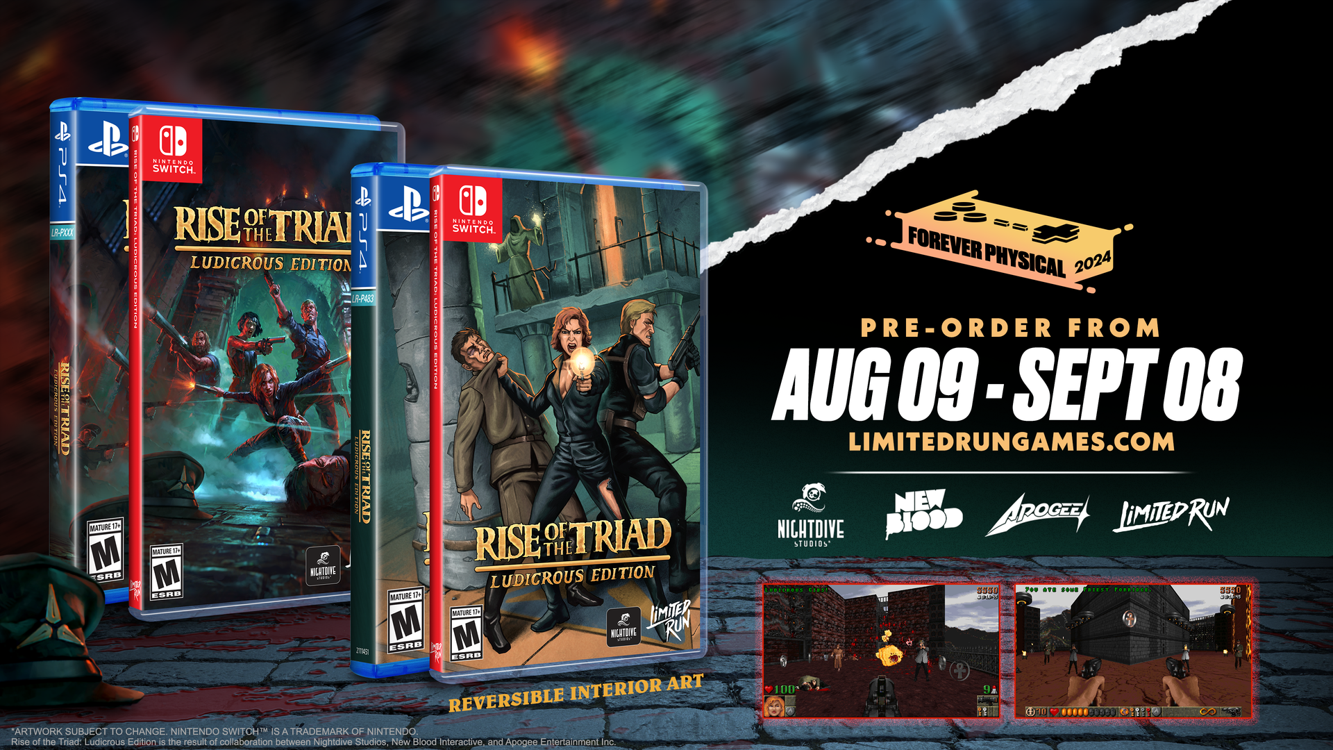 Switch Limited Run #249: Rise of the Triad: Ludicrous Edition Switch Limited Run #249: Rise of the Triad: Ludicrous Edition