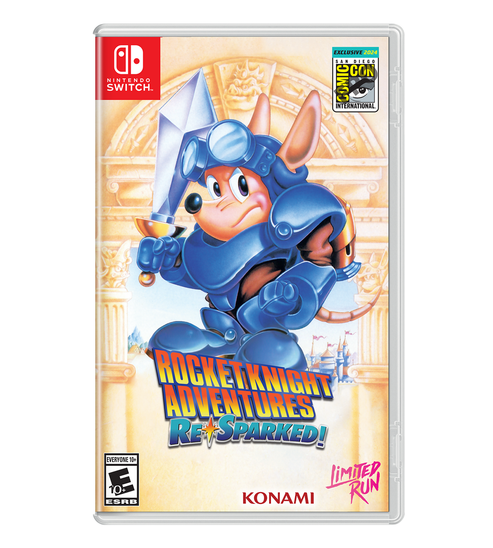 ROCKET KNIGHT ADVENTURES! ニンテンドースイッチ Switch Limited Run #209: Rocket Knight Adventures: Re