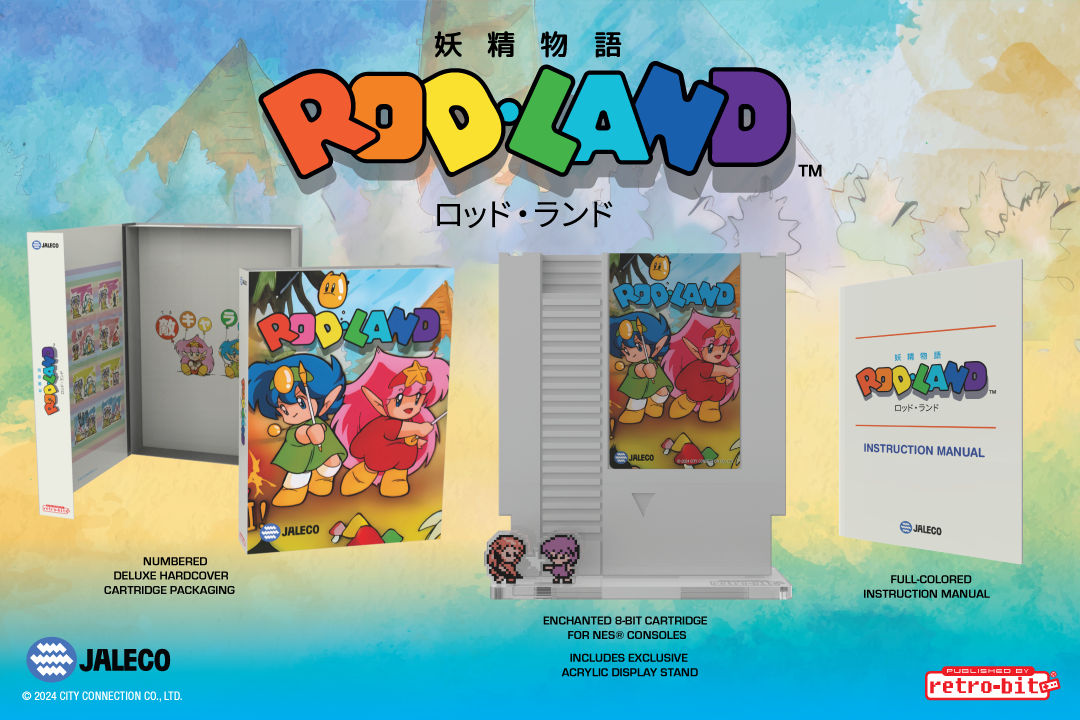 Rod Land Collector's Edition (NES) – Limited Run Games