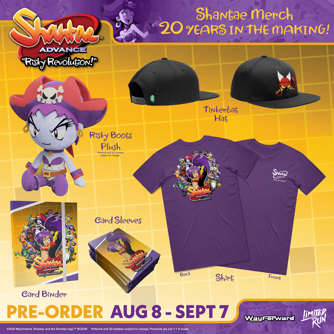 Shantae Advance: Risky Revolution Card Sleeves Limited Run Games Shantae Advance: Risky Revolution Card Sleeves Limited Run Games