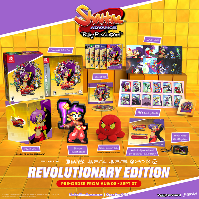 Shantae Advance: Risky Revolution Revolutionary Edition (Switch, PS5, PS4, Xbox, PC)