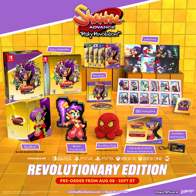 Shantae Advance: Risky Revolution Revolutionary Edition (Switch, PS5, PS4, Xbox, PC)