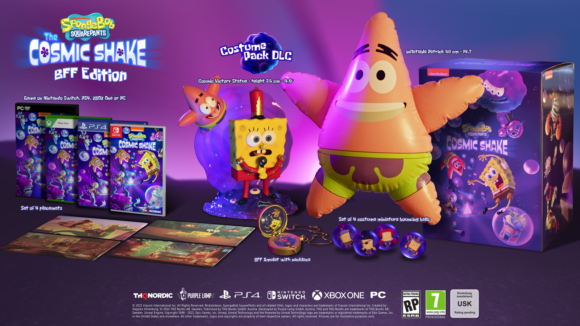 SpongeBob SquarePants: The Cosmic Shake - BFF Edition (Switch, PS4 SpongeBob SquarePants: The Cosmic Shake - BFF Edition (Switch, PS4