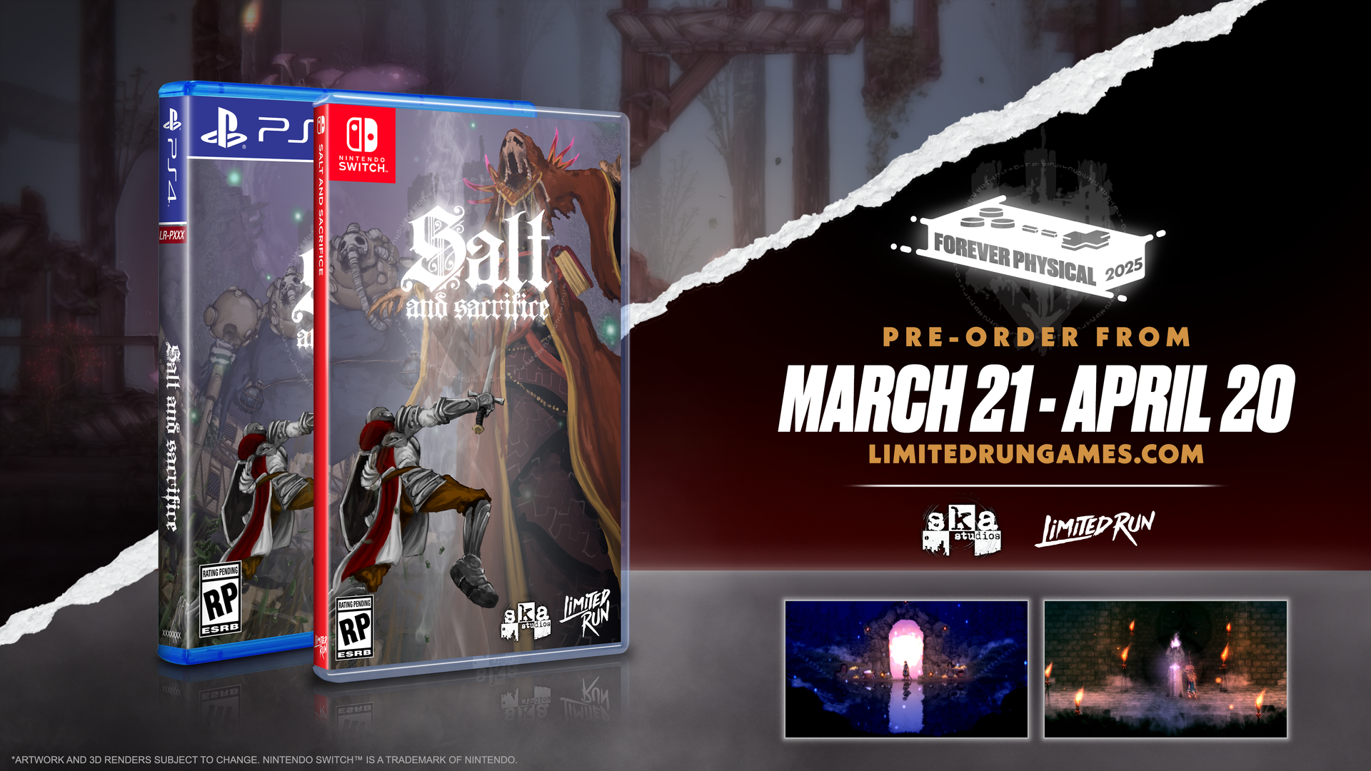 Salt and Sacrifice Standard Edition (Switch, PS4) – Limited Run Games Salt and Sacrifice Standard Edition (Switch, PS4) – Limited Run Games
