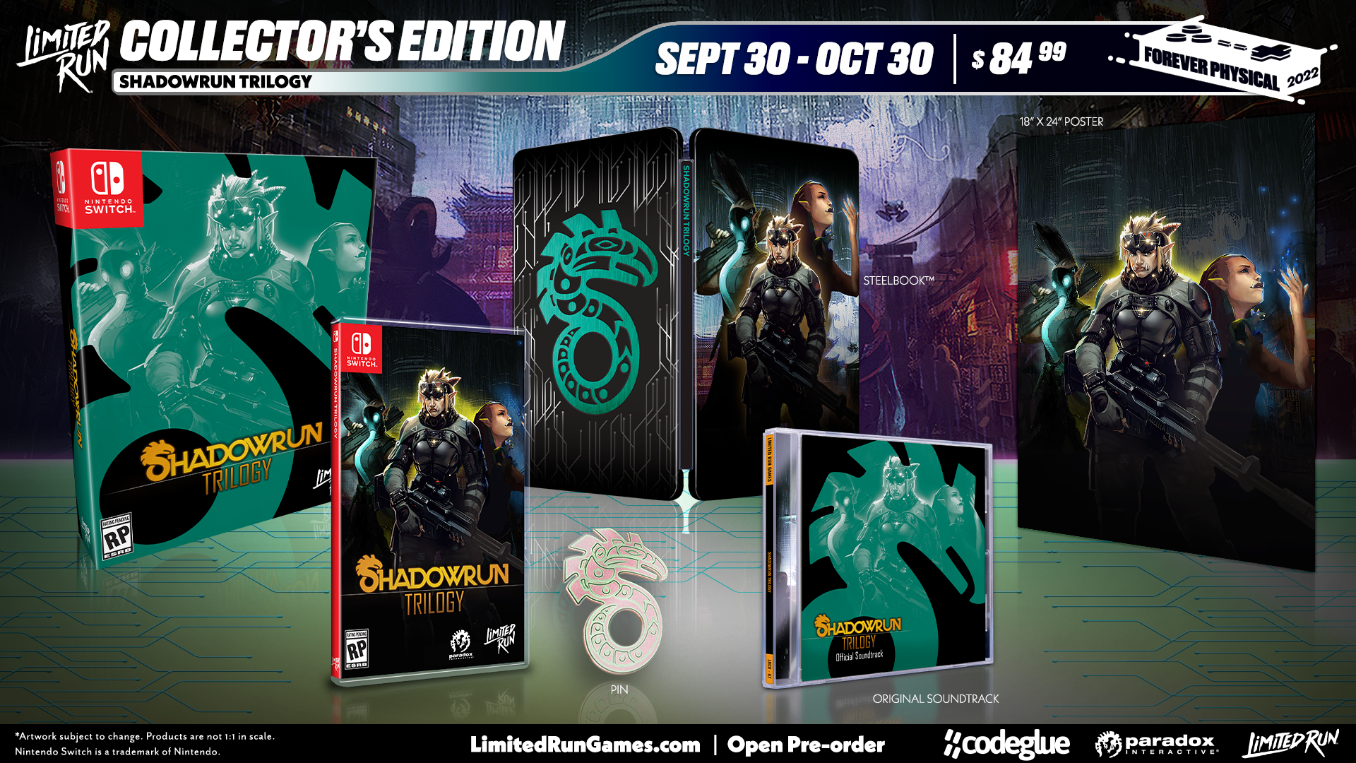 thumbnail image 2 of Shadow Run Trilogy - Limited Run #163 2 of 13