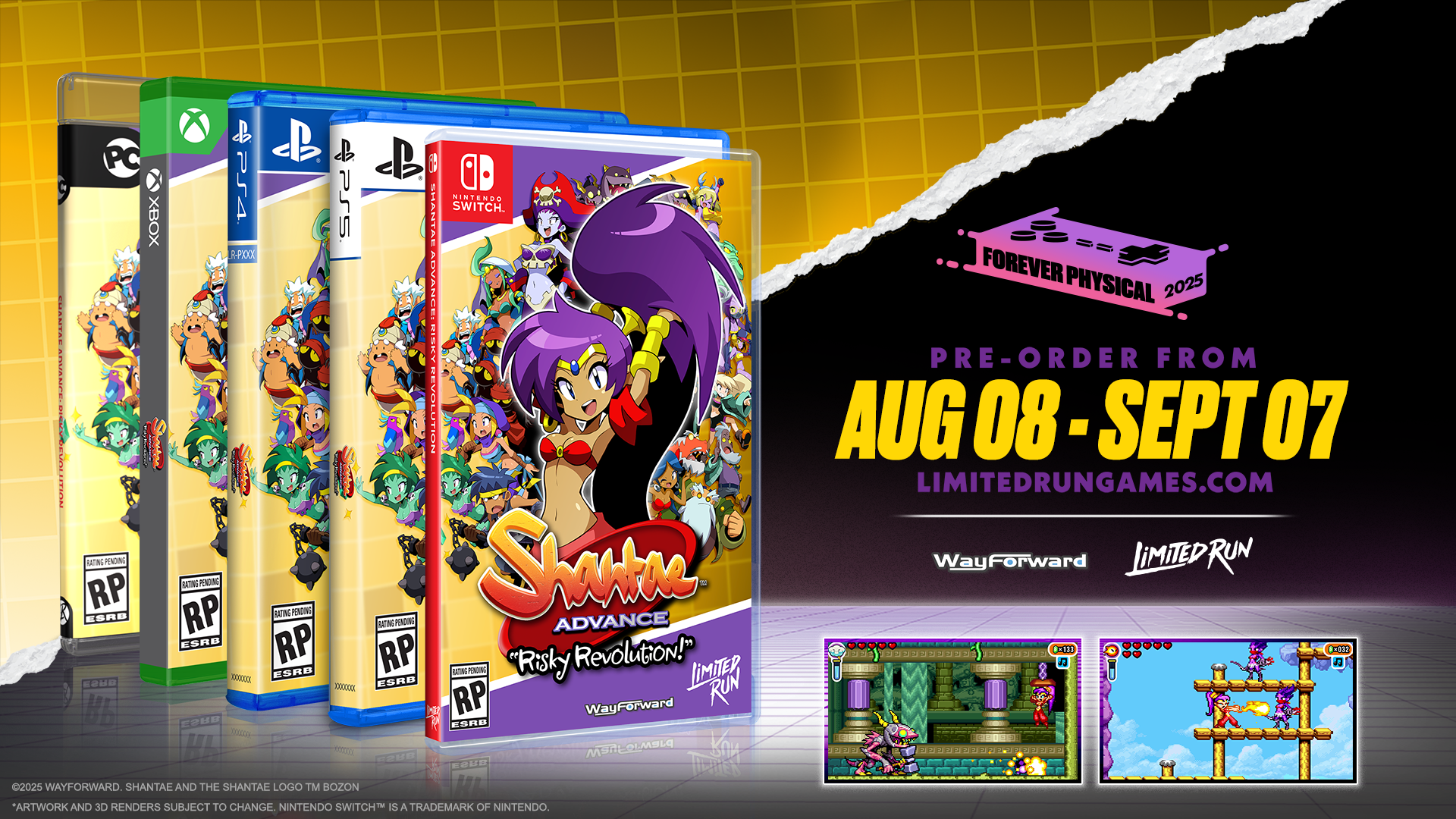 Shantae Advance: Risky Revolution Standard Edition (Switch, PS5 Shantae Advance: Risky Revolution Standard Edition (Switch, PS5