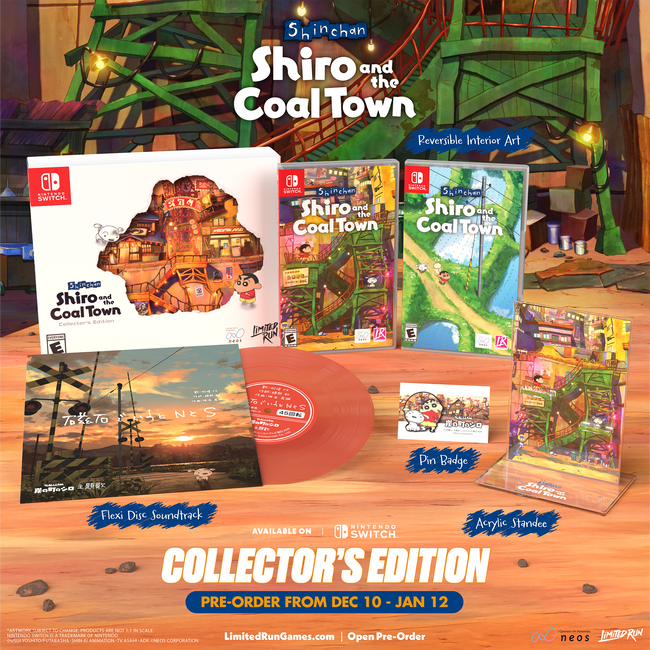 Shin chan: Shiro and the Coal Town Collector's Edition (Switch)