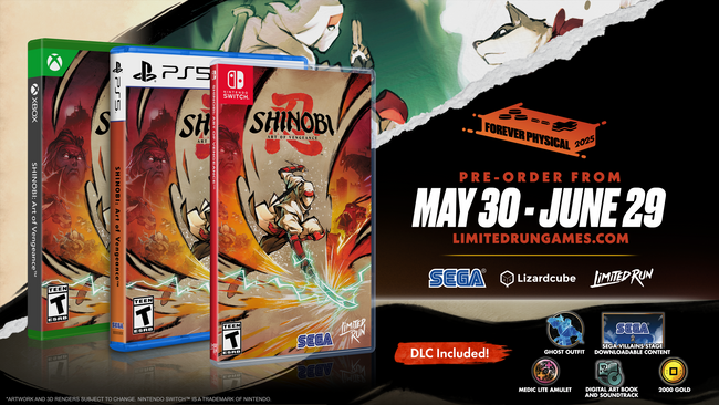 SHINOBI: Art of Vengeance Standard Edition (Switch, PS5, Xbox)
