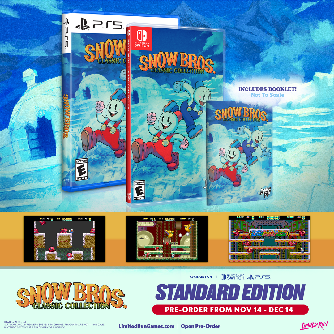 Snow Bros. Classic Collection Standard Edition (Switch, PS5 Snow Bros. Classic Collection Standard Edition (Switch, PS5