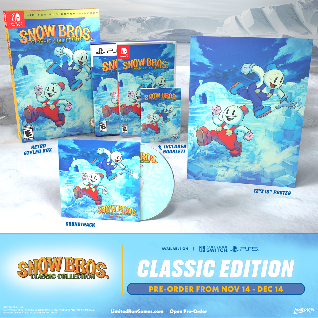 Colección Clásica de Snow Bros. Edición Clásica (Switch, PS5)
