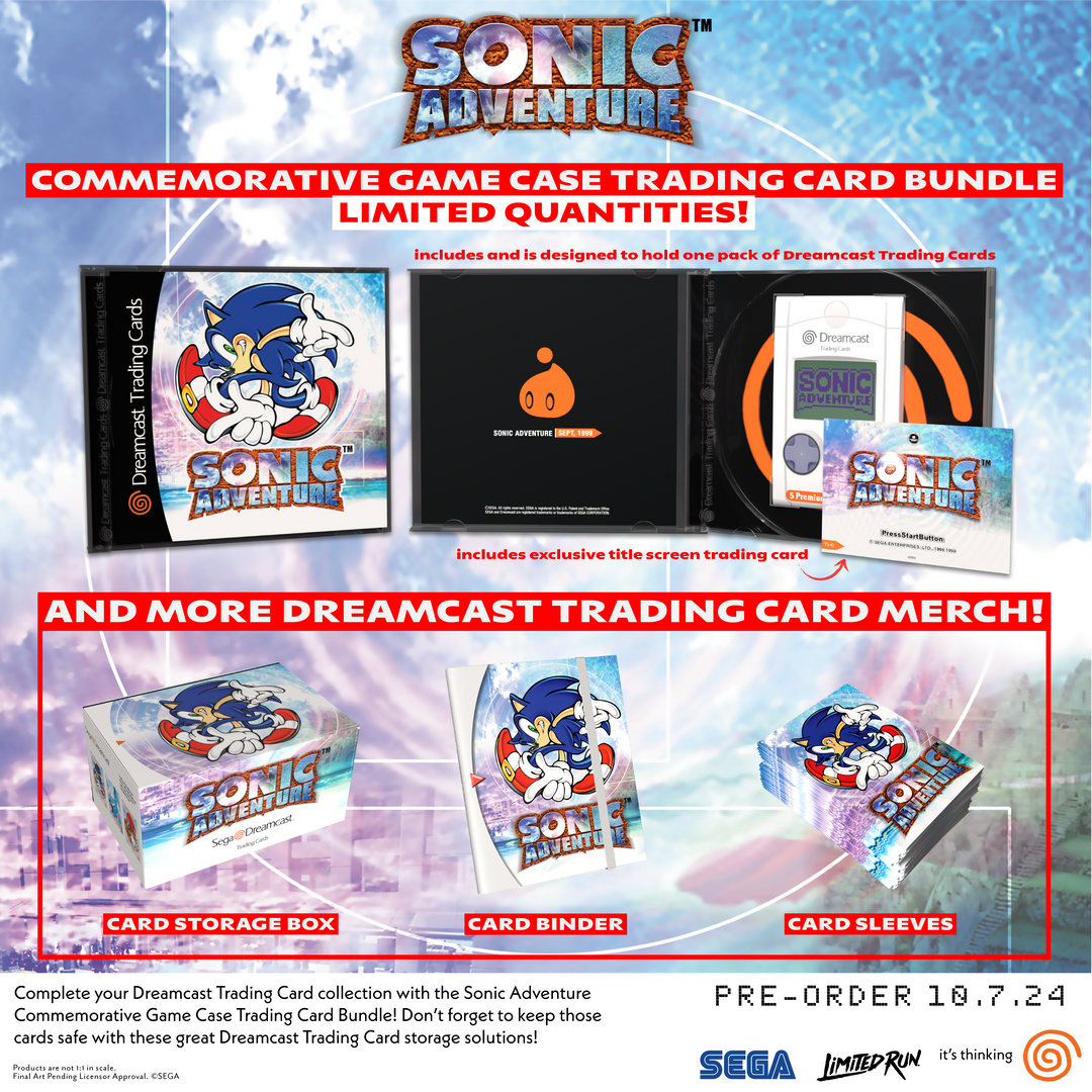 Sonic Adventure Trading Card Essentials Limited Run Games Sonic Adventure Trading Card Essentials Limited Run Games