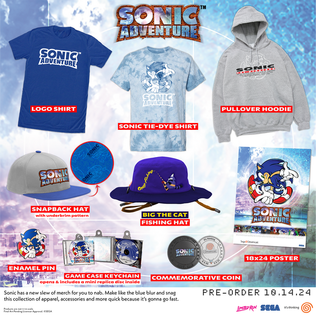 Sonic Adventure Pullover Hoodie