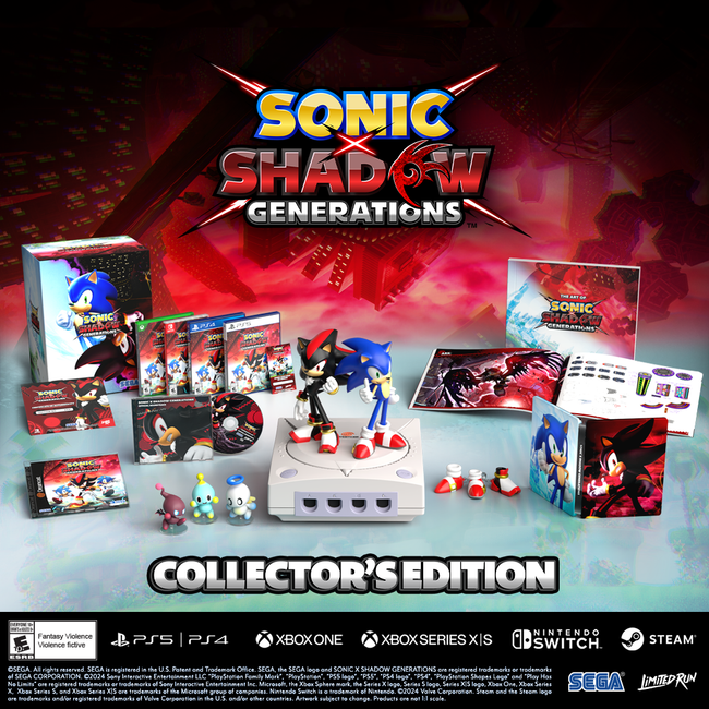 SONIC X SHADOW GENERATIONS Collector's Edition (Switch)