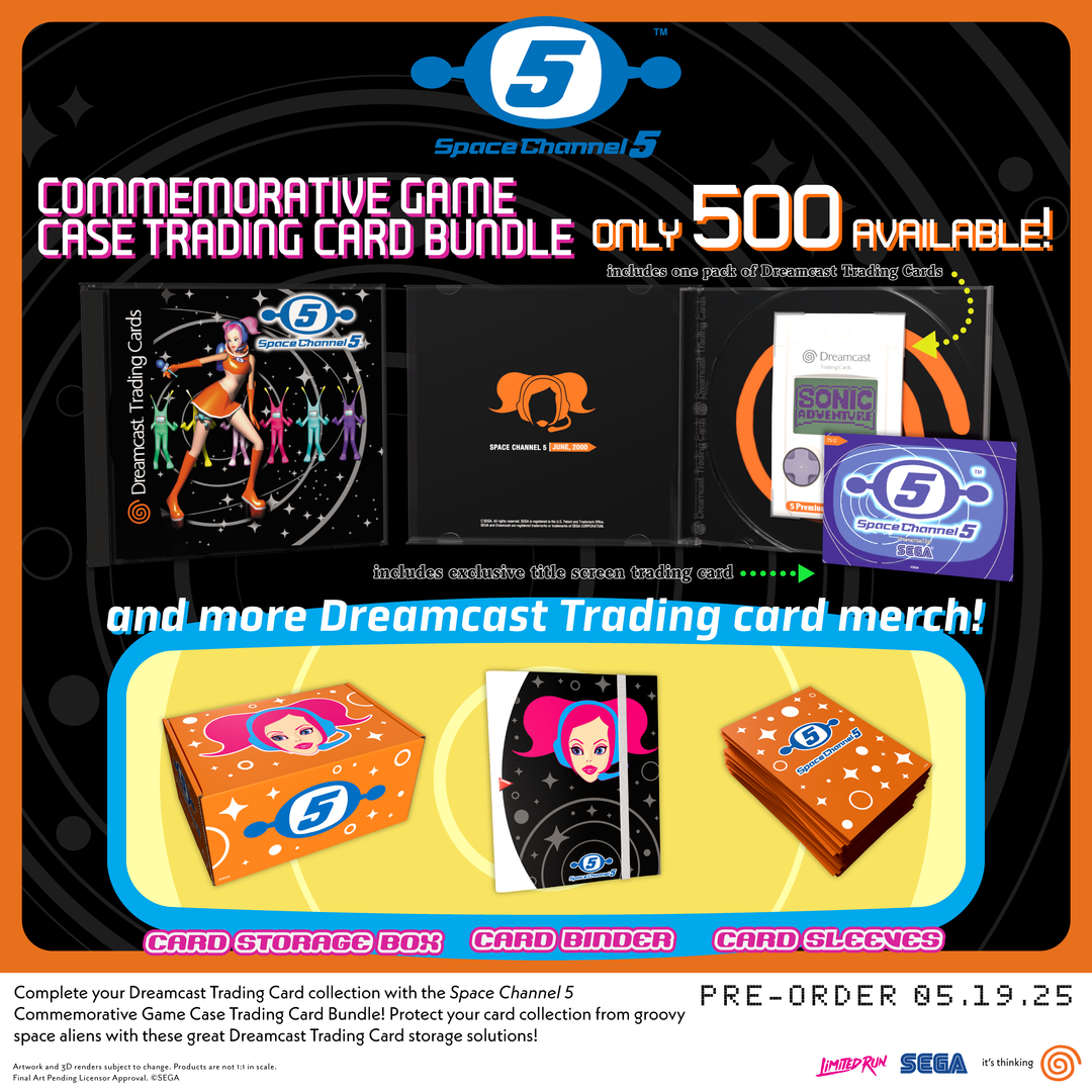 space card sleeves Space Channel 5 Card Sleeves – Limited Run Games