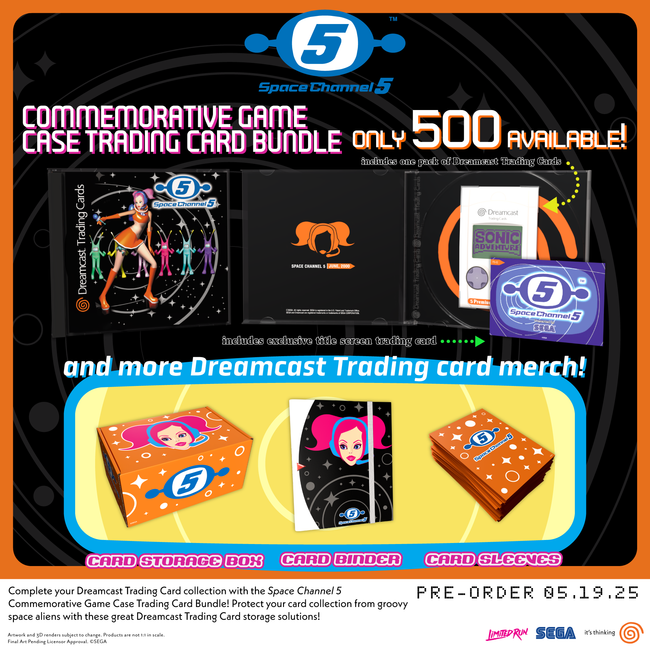 Space Channel 5 Card Binder