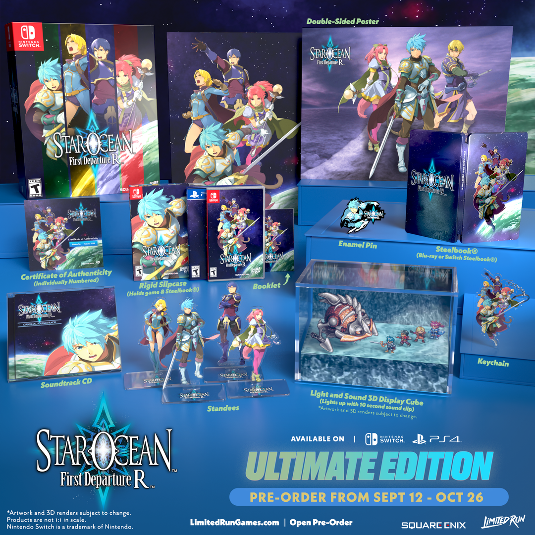 STAR OCEAN First Departure R Ultimate Edition (Switch, PS4 STAR OCEAN First Departure R Ultimate Edition (Switch, PS4