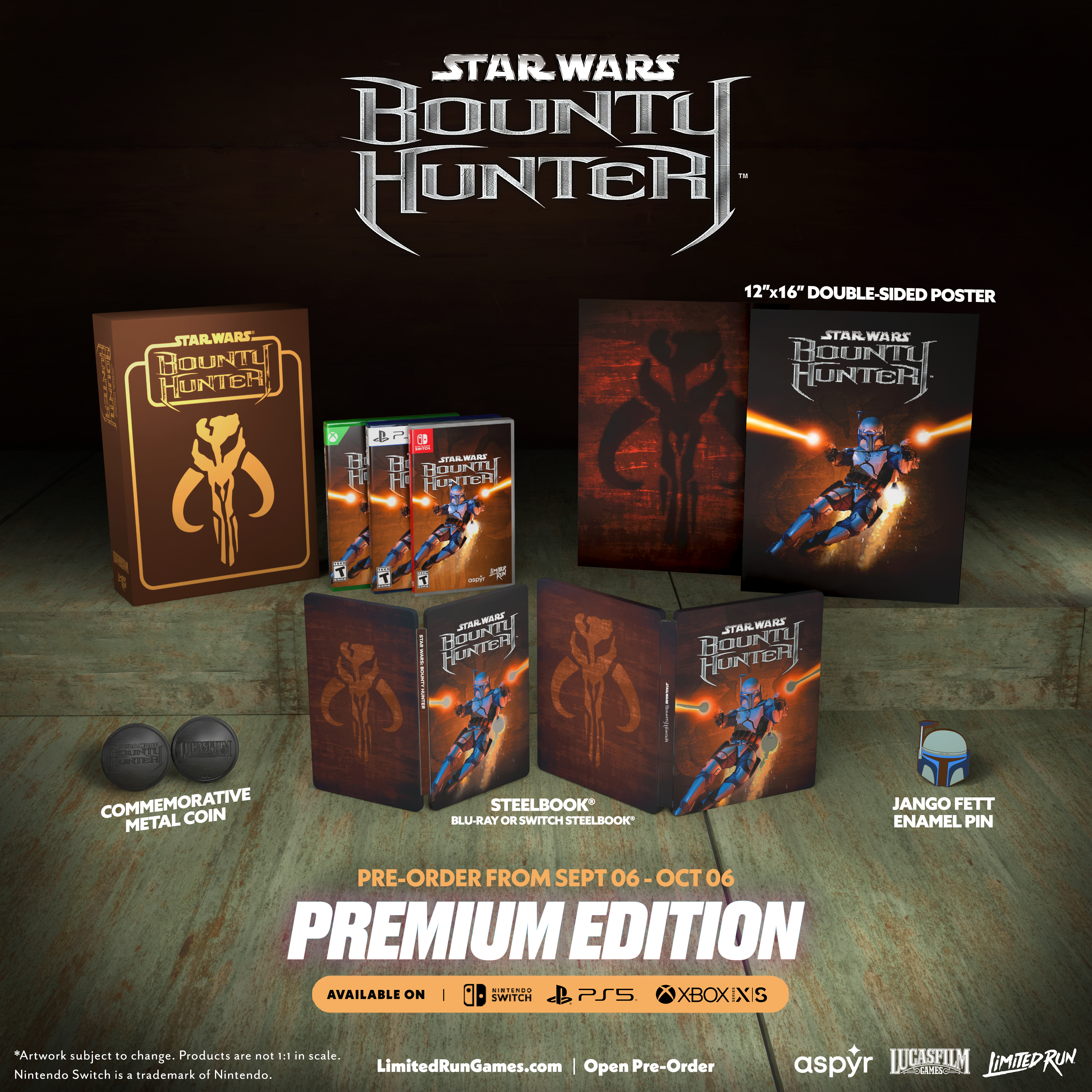 Bounty Run Limited Switch × Hunter LRG - #253: Hunter™ WARS™: STAR 