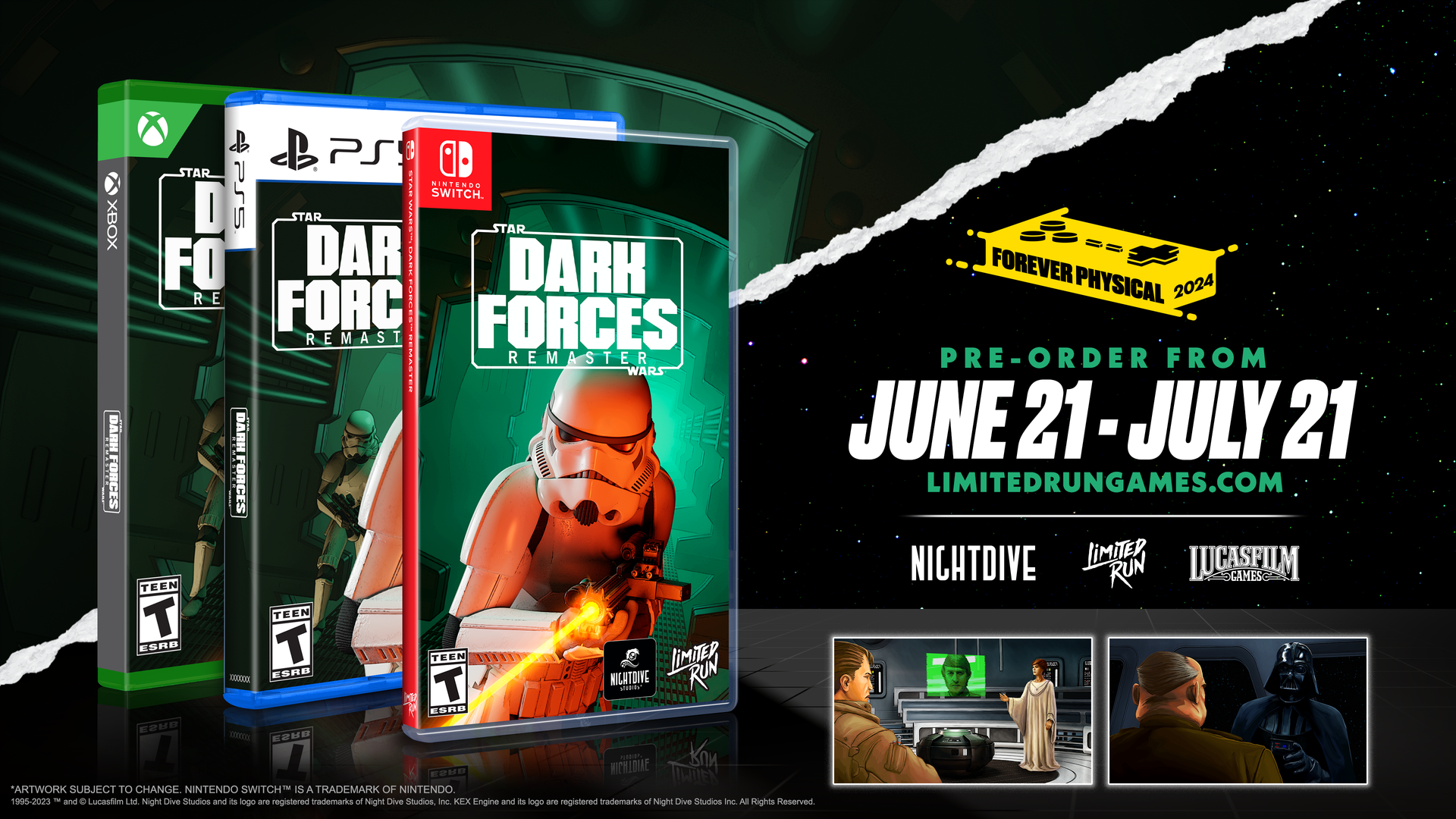 Switch Limited Run #244: STAR WARS: Dark Forces Remaster – Limited Switch Limited Run #244: STAR WARS: Dark Forces Remaster – Limited