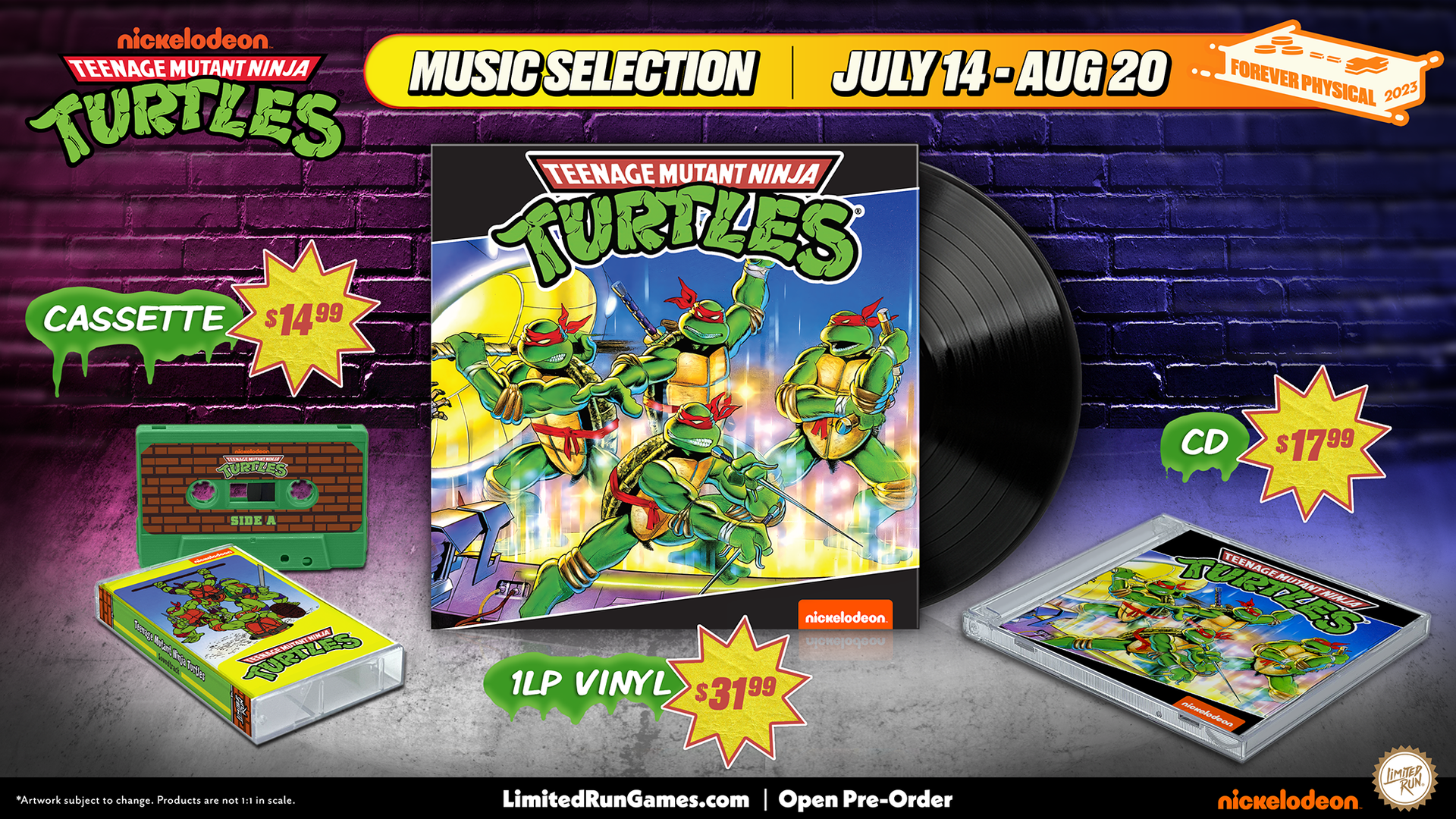 Teenage Mutant Ninja Turtles NES - Cassette Soundtrack – Limited Teenage Mutant Ninja Turtles NES - Cassette Soundtrack – Limited