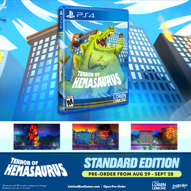 Limited Run #590: Terror of Hemasaurus (PS4)