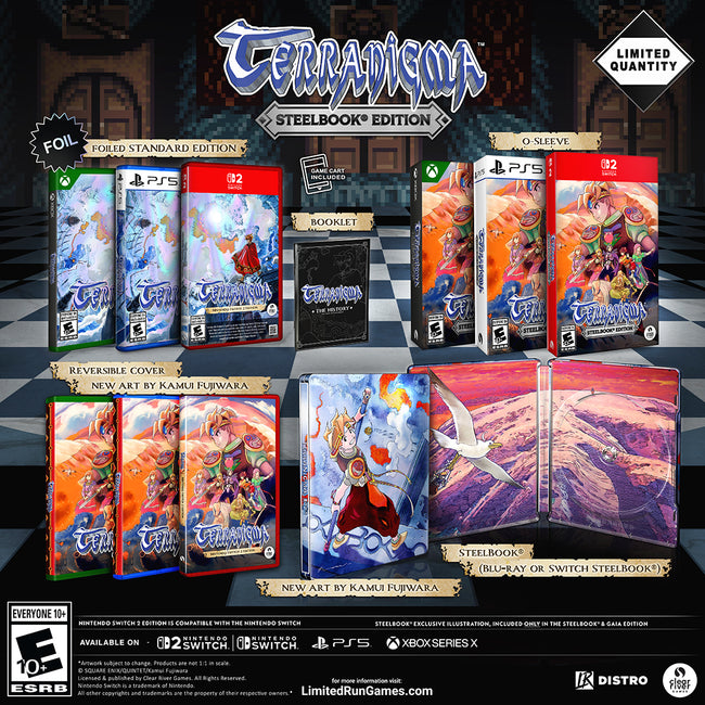 Terranigma: SteelBook Edition (Switch 2, PS5, Xbox)
