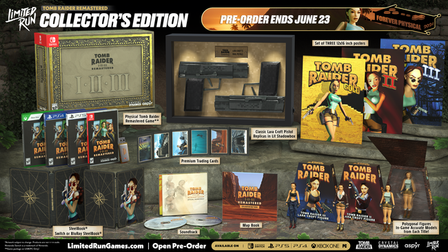 Tomb Raider I-III Remastered Collector's Edition (PS5)