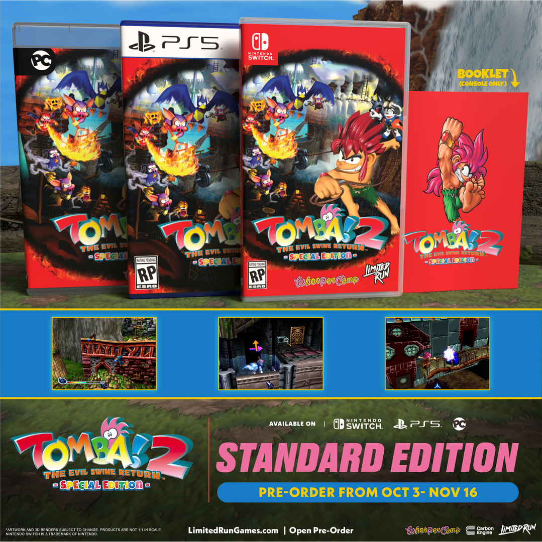 Tomba! 2: The Evil Swine Return Special Edition Standard Edition Tomba! 2: The Evil Swine Return Special Edition Standard Edition