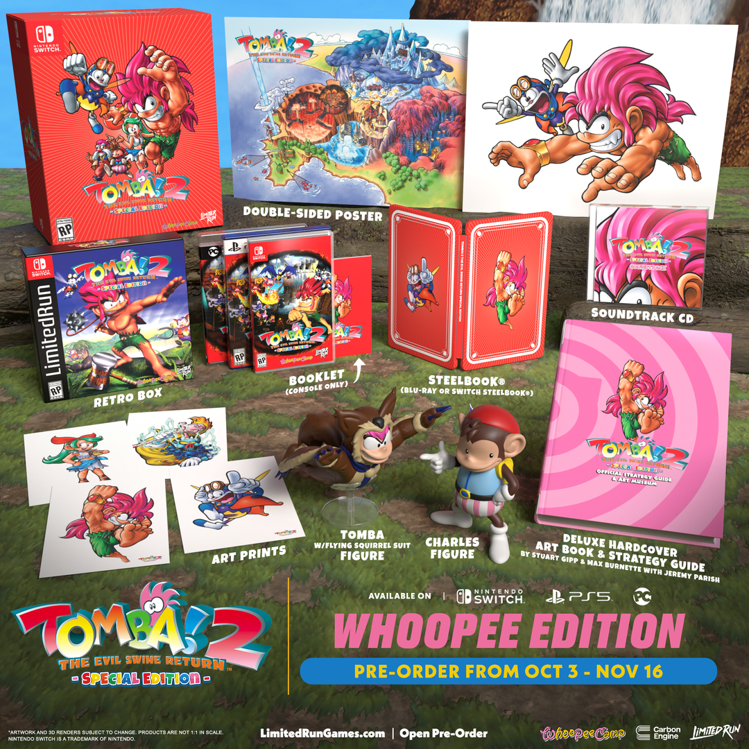 Tomba! 2: The Evil Swine Return Special Edition Whoopee