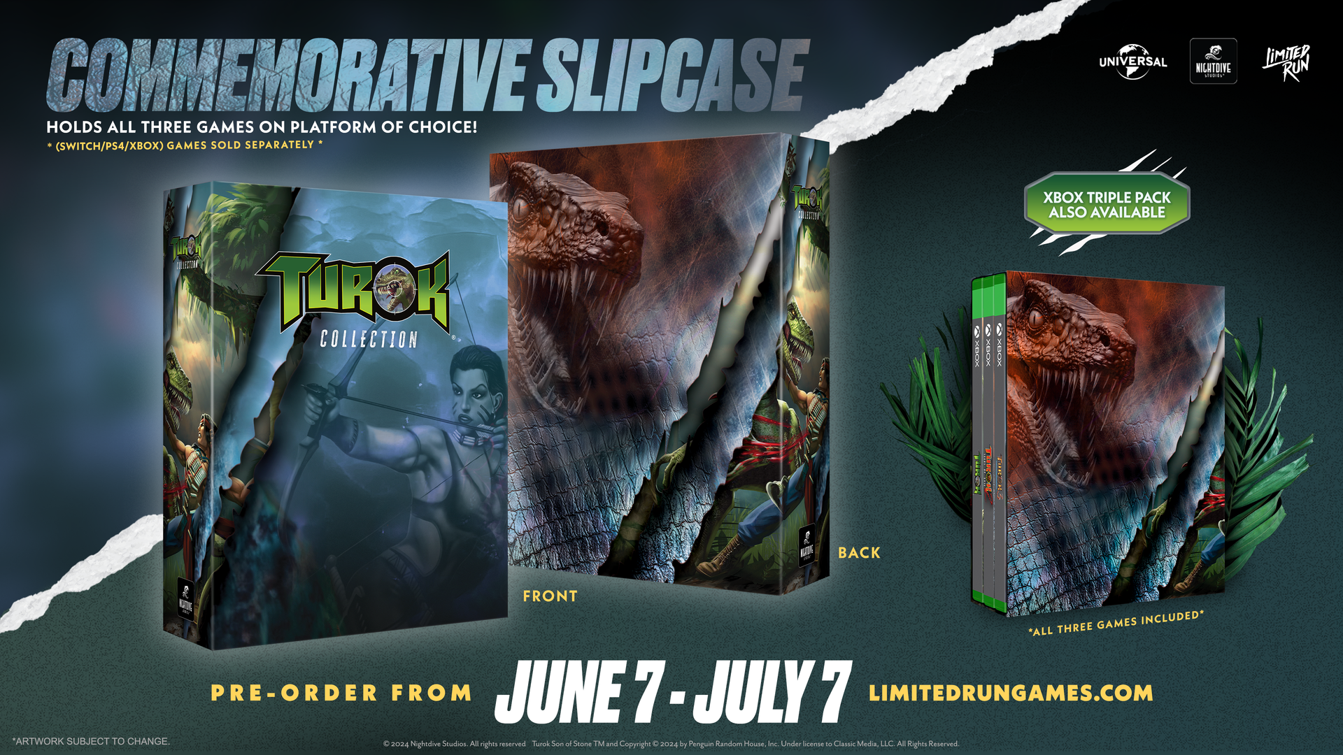 Turok 1•2•3 + スリップケース セット Turok 1•2•3 + スリップケース セット BRAND NEW TUROK 1, 2, 3,