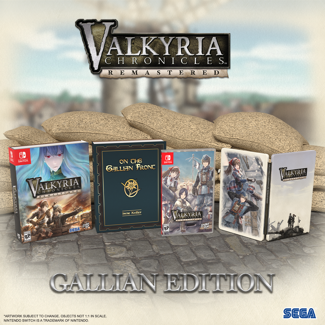 Switch Limited Run #254: Valkyria Chronicles Remastered Gallian Switch Limited Run #254: Valkyria Chronicles Remastered Gallian