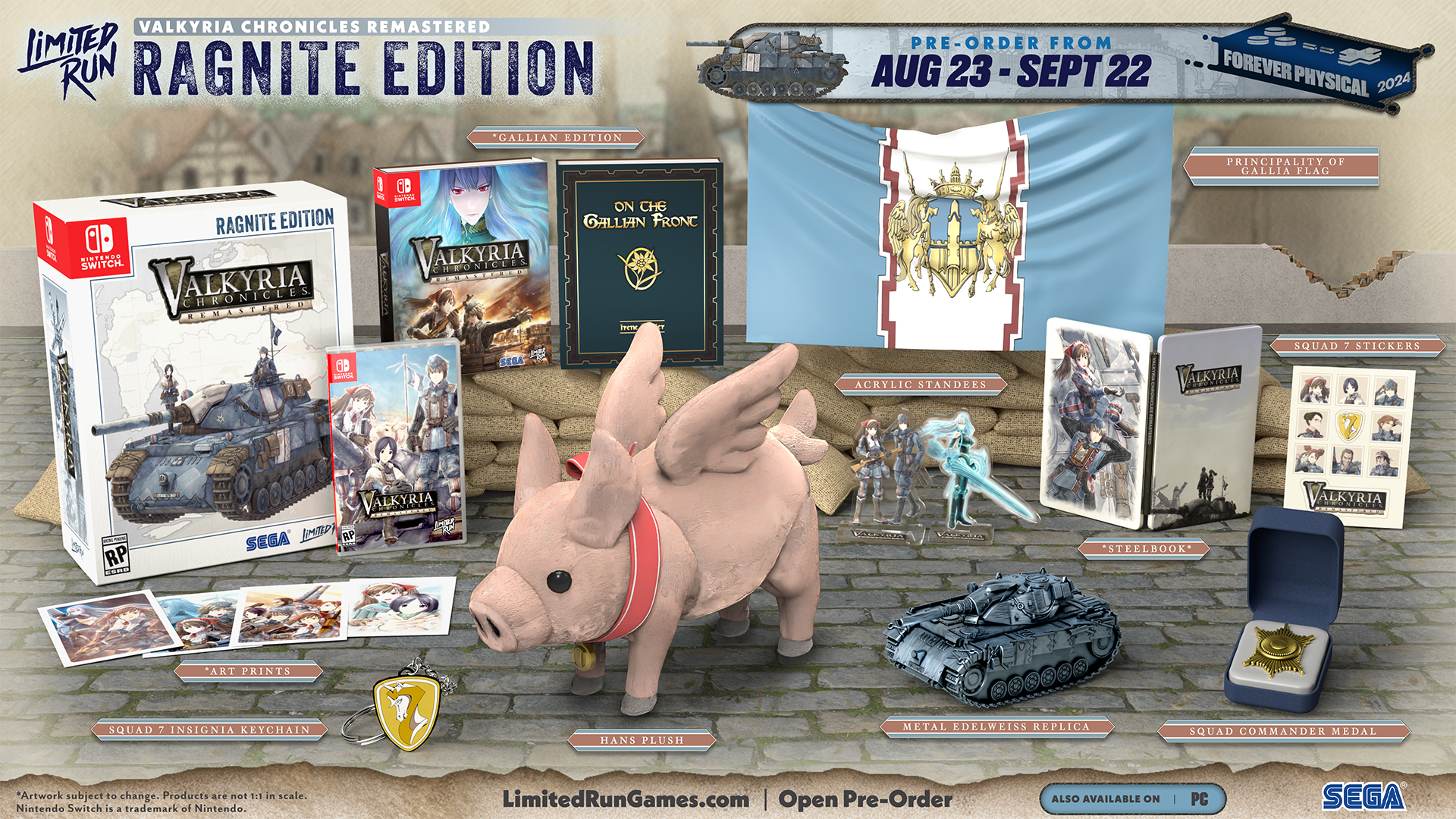 VALKYRIA CHRONICLES REMASTERED Gallian Edition Limited Run Games Nintendo Switch EUR 150,00 - FR VALKYRIA CHRONICLES REMASTERED Gallian Edition Limited Run Games Nintendo Switch EUR 150,00 - FR